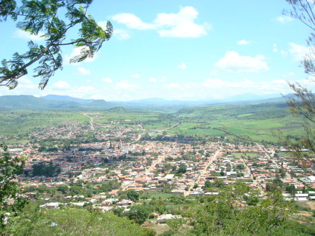 PANORAMICA AYUTLA DESDE LA CAPILLA DE GUADALUPE